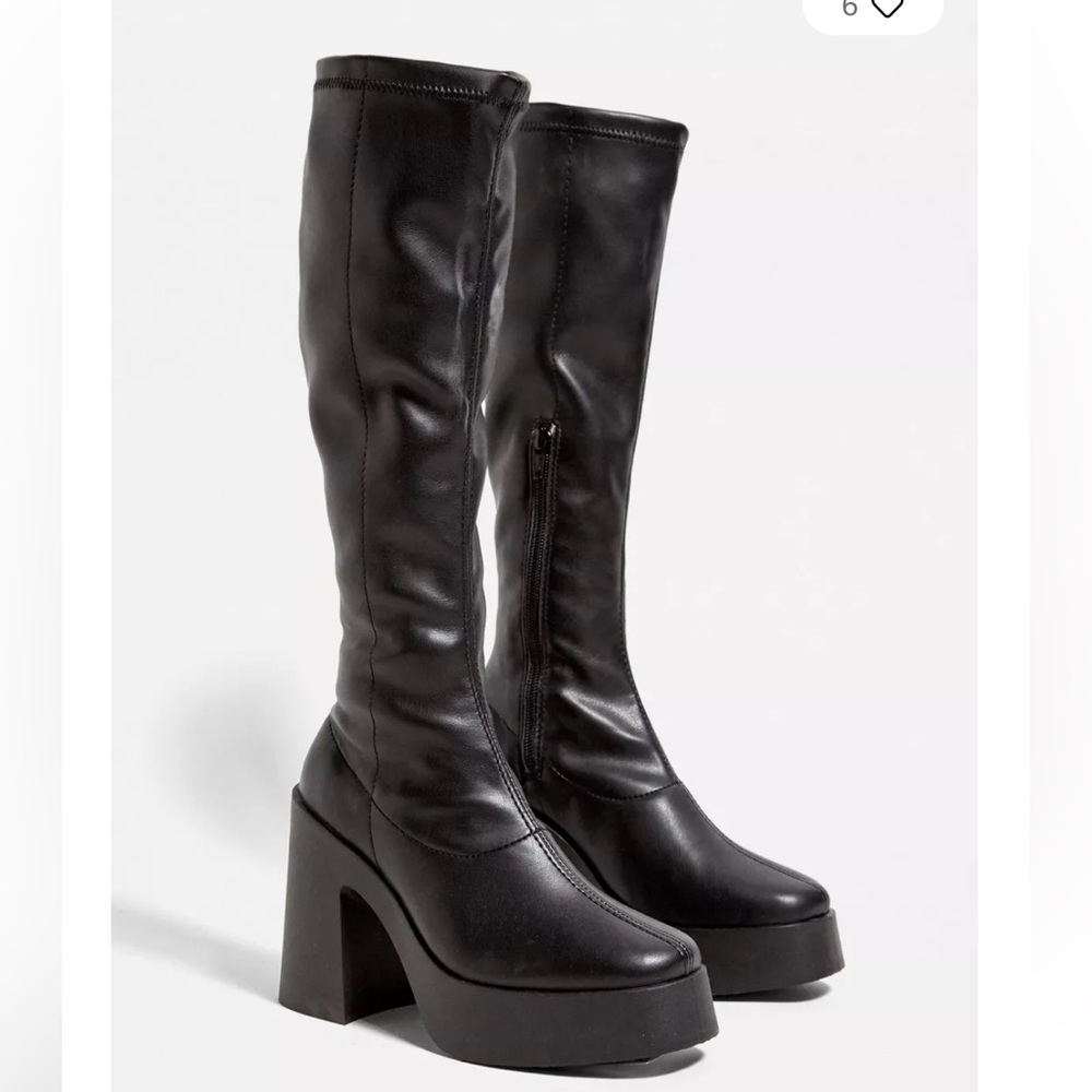 UO Bianca Knee High Stretch Boots
